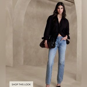 Banana Republic The Straight Jean - Size 27